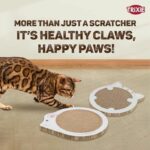 Scratching mat - TRIXIE - Junior - With catnip - Light grey - 31 x 32.5 cm - Image 2