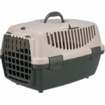 Transport box - TRIXIE - Capri 1 - XS: 32 x 31 x 48 cm - Dark grey / Blush
