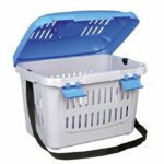 TRIXIE Transport Box - Midi-Capri 44 × 33 × 32 cm - Front opening - Ventilation slots - Handle - Max weight 11 kg - Image 2