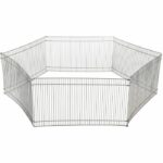 TRIXIE Galvanized Metal Enclosure - Ø90cm - For small animals