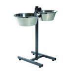 TRIXIE Dog bar, 2 × 4,5 l / ø 28 cm for dogs