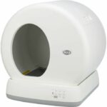 TRIXIE Automatic Litter Box - Self-cleaning - Plastic - 53 × 55.5 × 52 cm - White