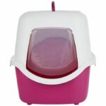 TRIXIE Vico litter box - Lid - 40 × 40 × 56 cm - Berry and white – Bild 3