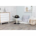 TRIXIE Tarifa Cat tree Height 52 cm gray and black plush and natural sisal - Image 4