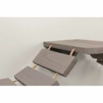 TRIXIE Climbing ladder for wall mounting - 150 x 30 cm - Taupe - For cats - Image 3