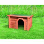 Habitat for small animals - TRIXIE - Natura - Varnished pine - Outdoor - Rabbit - Adult - Rodent