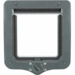 Chatiere - 4 positions - With tunnel - 20 × 22 cm - Gray - Image 2