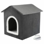 Shelter - TRIXIE - Livia - 38 x 41 x 44 cm - Dark grey / White - Image 4