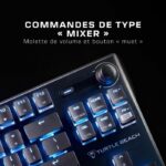Compact mechanical RGB gaming keyboard - TURTLE BEACH - Vulcan TKL - Black - Image 6