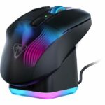 Wireless Gaming Mouse - TURTLE BEACH - Kone XP Air - With Charging Station - Black - Image 3