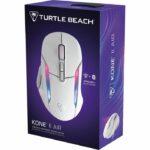 Turtle Beach Kone II Air Wireless Gaming Mouse - Ergonomic - White, Bluetooth, 26,000 DPI, 4D Scroll Wheel - Image 6