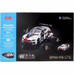 Remote Control Car - TURBO CHALLENGE - BMW M8 GTE - White - 1/18 - Easy Assembly - Image 5