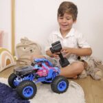 Remote Control Car - TURBO CHALLENGE - Smashroar TC100 - Smoke Option - Blue - 1/12 - Rechargeable Battery and Batteries Included - Image 3