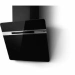 Turboair Thunder 60cm-Wall hood Evacuation / Recycling-757 M3 Air / H with Booster-69 DB with Booster-3 speeds-l 60 cm-Noir