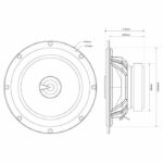 MTX 2-Way Coaxial Speaker TX265C Ø16.5cm 65W RMS 260W Peak 4O - Image 5