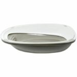 AIME Oval litter box with removable rim - 57 x 40 x 19 cm - For cats - Image 3