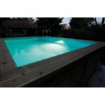 UBBINK white 350 led spotlight for wood pools - Image 2