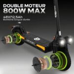 All-terrain electric scooter - URBANGLIDE - ECROSS PRO BOOST 2 - 10 - 48V - 1600 W Dual motor - 13Ah - 50KM range - Image 3