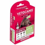 VETOCANIS Pipette Action Duo Spot on - Flea and tick repellent for large dogs - Set of 2 pipettes
