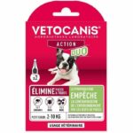 VETOCANIS Anti-flea and anti-tick Duo Spot on - 2 pipettes - Efficiency 7 weeks - For small dog - Image 2