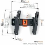 TV wall mount - VOGEL'S - TVM 1223 Full-Motion Small, 1 arm, 19-43 - Image 3