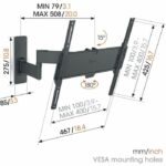 TV wall mount - VOGEL'S - TVM 1443 Full-Motion+ Medium, 2 arms, 32-65 - Image 3
