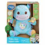 VTECH THÉO, MY CUDDLY HIPPO (RECYCLED PLASTIC BOTTLES) - Image 4