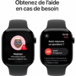 Apple Watch Series 10 GPS - 46mm - Jet Black Aluminum Case - Black Sport Band - S/M - Image 6