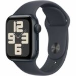 Apple Watch SE GPS - 40mm - Midnight Aluminum Case - Midnight Sport Band - M/L