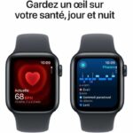 Apple Watch SE GPS - 40mm - Midnight Aluminum Case - Midnight Sport Band - M/L - Image 5
