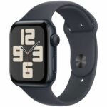 Apple Watch SE GPS - 44mm - Midnight Aluminum Case - Midnight Sport Band - M/L