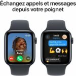 Apple Watch SE GPS - 44mm - Midnight Aluminum Case - Midnight Sport Band - S/M - Image 4