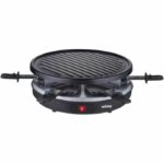 WEASY LUGA60 - Raclette and grill for 4 people - 900W - Non-stick coating - 30x30cm - Removable plate