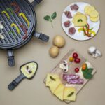 WEASY LUGA60 - Raclette and grill for 4 people - 900W - Non-stick coating - 30x30cm - Removable plate – Bild 5