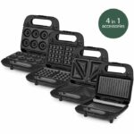 WEASY JOY600 - 4 in 1 sandwich maker - 4 interchangeable plates - 750W - Pilot light - Non-stick coating - Image 2