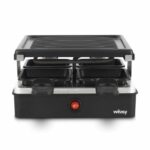 WEASY LUGA40 - Raclette and grill for 4 people - 600W - Non-stick coating - 19,7x19,7cm - Removable plate – Bild 3