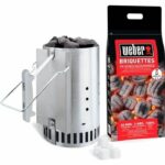 WEBER Rapidfire Ignition Chimney Kit - With 2 kg briquettes + 6 fire-rated cubes