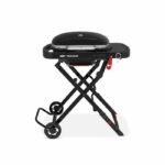 Gas barbecue - WEBER - Traveler Compact - Black - Foldable trolley - 2.2 kW