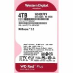 Internal Hard Drive - WESTERN DIGITAL - Red Plus - 4TB - 3.5 - Dedicated NAS - 5400 RPM Class - SATA 6 GB/s (WD40EFPX) – Bild 2