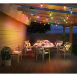 Wiz 15m connected garland outdoors