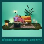 WIZ ELPAS wall light - Connected - Outdoor - Black - Image 2