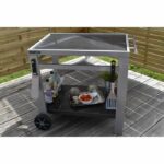 Serving trolley - COOK'IN GARDEN - Media 80 - 100% metal - Image 2