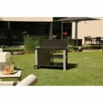 Serving trolley - COOK'IN GARDEN - Nova 110 - With backsplash - 100% metal - Image 2