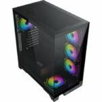 PC Case - XIGMATEK - Endorphin Ultra (Black) - Mid-Tower - ATX Format - A-RGB LED Fans – Bild 2