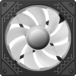 PC Case Fan - XIGMATEK - Starz Pro (Black) - 3x120mm A-RGB - <19.80 dBA - 40.60CFM - Image 2