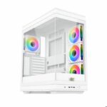 PC Case - XIGMATEK - META Arctic - Mid Tower - E-ATX - Tempered Glass - ARGB - White