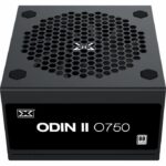 PC Power Supply - XIGMATEK - Odin II O750 - 750W - 80Plus - Non-Modular - 120mm Fan - Black - Image 2