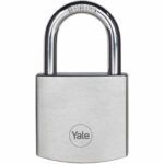 Brass padlock - YALE - Y120B/125/1/40 - High weather resistance