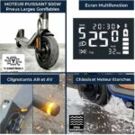 Electric scooter - YEEP.ME - 100a - 500W - 10'' - 10.4Ah - 40km - Indicators - 5 year warranty – Bild 5