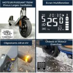 Electric scooter - YEEP.ME - 100a sport - 750W - 10'' - 55km - Indicators - Connected - 5 year warranty - Image 6